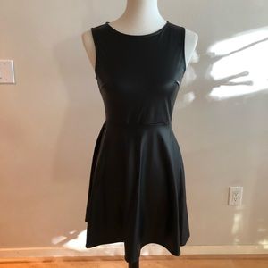 Faux Leather dress